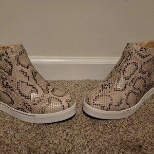 Ankle Boots Animal Print